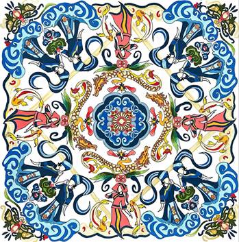 叶素宁作品《欢歌笑语壮乡情》