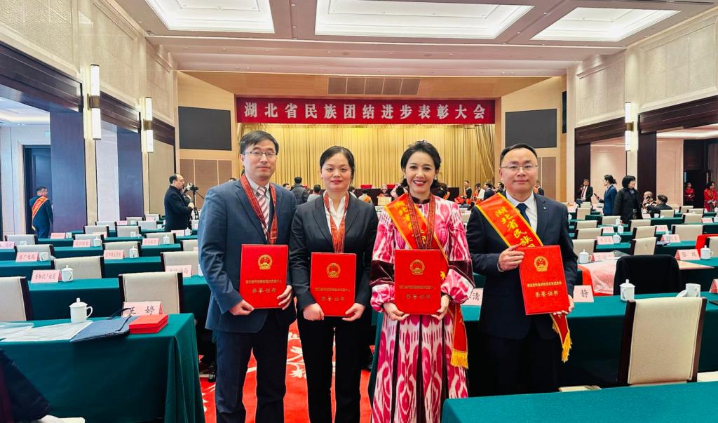 李然教授获评湖北省民族团结进步先进个人